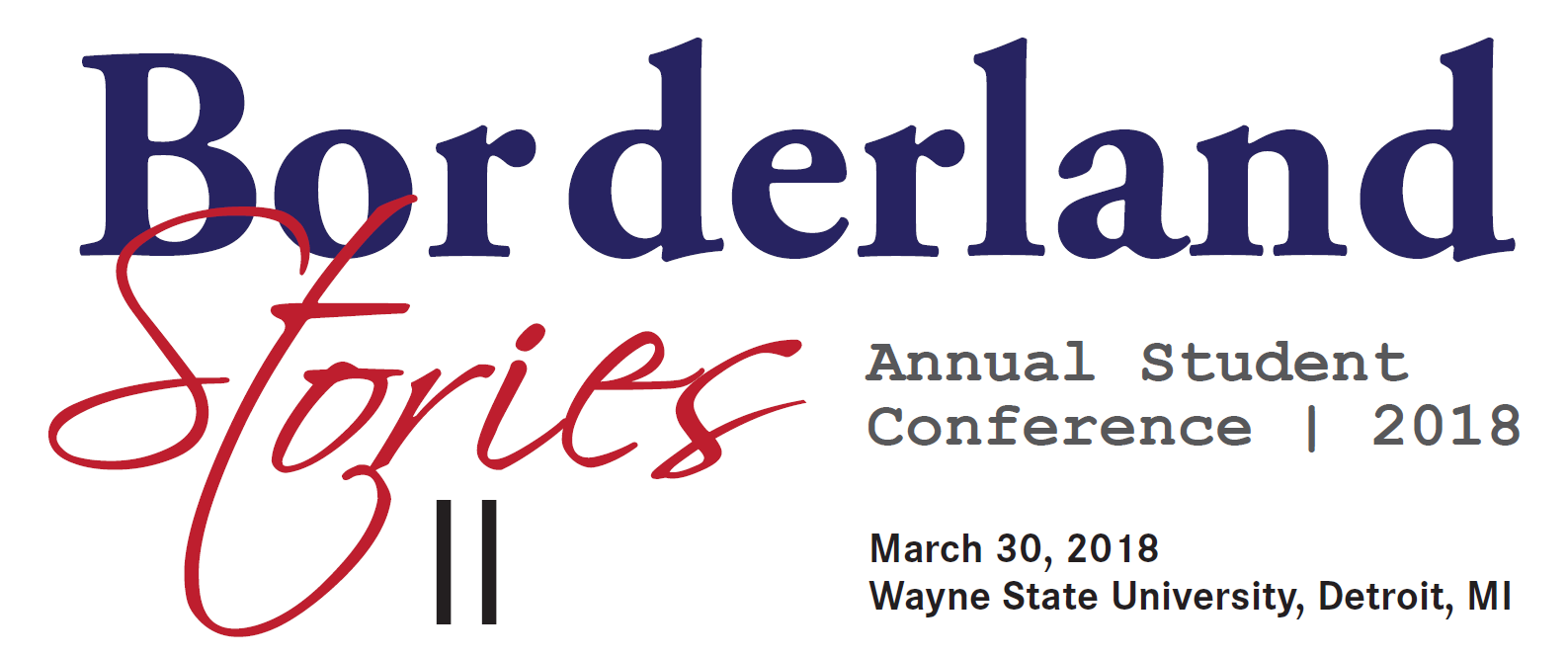 Borderland Stories Conference 2018