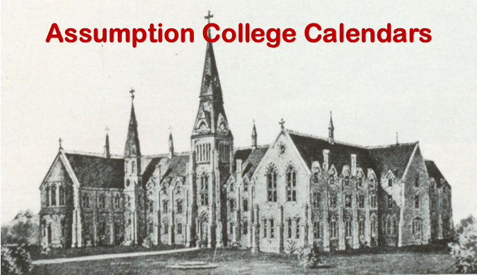 The Assumption College Calendar
