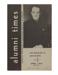 Alumni Times 1956 by Assumption University (Windsor, Ontario)