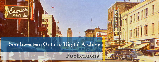 Southwestern Ontario Digital Archive