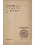 Assumption College Review: Vol. 1: no. 1 (1908: Feb.) by Assumption College