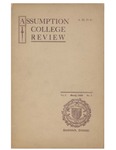 Assumption College Review: Vol. 1: no. 2 (1908: Mar.) by Assumption College