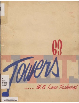 "Lowe, W. D. High School Yearbook 1962-1963" by Lowe, W. D. High School