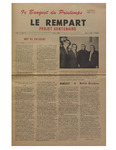 Le Rempart: Vol. 1: no 7 (1967: mai) by La Société Saint-Jean-Baptiste de l'ouest de l'Ontario