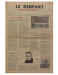 Le Rempart: Vol. 1: no 8 (1967: juin) by La Société Saint-Jean-Baptiste de l'ouest de l'Ontario