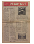Le Rempart: Vol. 2: no 6 (1968: avril) by La Société Saint-Jean-Baptiste de l'ouest de l'Ontario