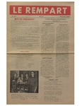Le Rempart: Vol. 5: no 5 (1971: mars) by La Société Saint-Jean-Baptiste de l'ouest de l'Ontario