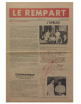 Le Rempart: Vol. 4: no 11 (1970: septembre) by La Société Saint-Jean-Baptiste de l'ouest de l'Ontario