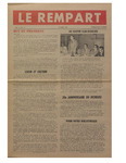 Le Rempart: Vol. 4: no 12 (1970: octobre) by La Société Saint-Jean-Baptiste de l'ouest de l'Ontario