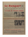 Le Rempart: Vol. 7: no 25 (1973: avril 27) by Les Publications des Grands Lacs