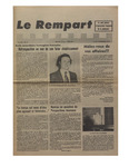 Le Rempart: Vol. 7: no 31 (1973: septembre 24) by Les Publications des Grands Lacs
