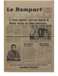 Le Rempart: Vol. 7: no 32 (1973: octobre 15) by Les Publications des Grands Lacs