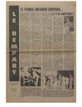 Le Rempart: Vol. 7: no 46 (1974: août) by Les Publications des Grands Lacs