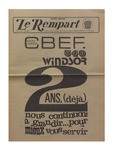 Le Rempart: Vol. 6: no 7 (1972: juin) by Les Publications des Grands Lacs