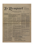 Le Rempart: Vol. 8: no 2 (1975: janvier 31) by Les Publications des Grands Lacs