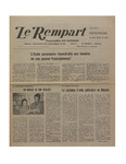 Le Rempart: Vol. 8: no 9 (1975: mai 5) by Les Publications des Grands Lacs
