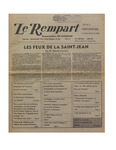 Le Rempart: Vol. 8: no 12 (1975: juin 16) by Les Publications des Grands Lacs