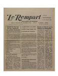 Le Rempart: Vol. 8: no 15 (1975: août 25) by Les Publications des Grands Lacs