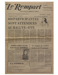 Le Rempart: Vol. 8: no 16 (1975: octobre 8) by Les Publications des Grands Lacs