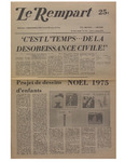 Le Rempart: Vol. 8: no 18 (1975: novembre 12) by Les Publications des Grands Lacs