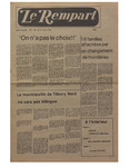 Le Rempart: Vol. 8: no 29 (1976: mai 12) by Les Publications des Grands Lacs