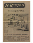 Le Rempart: Vol. 10: no 15 (1976: août 25) by Les Publications des Grands Lacs