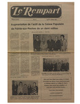 Le Rempart: Vol. 11: no 2 (1977: janvier 24) by Les Publications des Grands Lacs