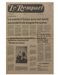 Le Rempart: Vol. 11: no 5 (1977: mars 7) by Les Publications des Grands Lacs