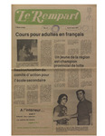 Le Rempart: Vol. 11: no 6 (1977: mars 21) by Les Publications des Grands Lacs