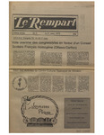 Le Rempart: Vol. 12: no 6 (1978: mars 21) by Les Publications des Grands Lacs