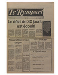 Le Rempart: Vol. 11: no 16 (1977: août 17) by Les Publications des Grands Lacs