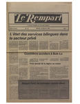 Le Rempart: Vol. 12: no 16 (1978: août 29) by Les Publications des Grands Lacs
