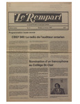Le Rempart: Vol. 12: no 17 (1978: septembre 12) by Les Publications des Grands Lacs