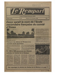 Le Rempart: Vol. 12: no 22 (1978: novembre 21) by Les Publications des Grands Lacs