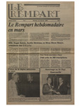 Le Rempart: Vol. 13: no 1 (1979: janvier 9)
