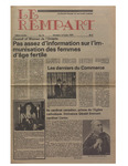 Le Rempart: Vol. 13: no 18 (1979: juin 5) by Les Publications des Grands Lacs