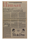Le Rempart: Vol. 13: no 19 (1979: juin 12) by Les Publications des Grands Lacs