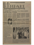 Le Rempart: Vol. 13: no 34 (1979: octobre 9) by Les Publications des Grands Lacs