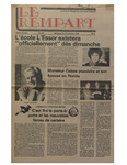 Le Rempart: Vol. 13: no 36 (1979: octobre 23) by Les Publications des Grands Lacs