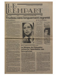 Le Rempart: Vol. 13: no 41 (1979: novembre 27) by Les Publications des Grands Lacs