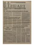 Le Rempart: Vol. 14: no 9 (1980: mars 5) à Vol. 14: no 12 (1980: mars 26) by Les Publications des Grands Lacs