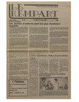 Le Rempart: Vol. 14: no 22 (1980: juin 4) à Vol. 14: no 25 (1980: juin 25) by Les Publications des Grands Lacs