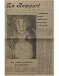 Le Rempart: Vol. 15: no 43 (1981: novembre 4) à Vol. 15: no 46 (1981: novembre 25) by Les Publications des Grands Lacs
