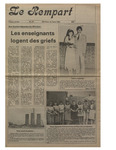 Le Rempart: Vol. 17: no 22 (1983: juin 1) à Vol. 17: no 26 (1983: juin 29) by Les Publications des Grands Lacs