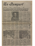 Le Rempart: Vol. 18: no 10 (1984: mars 7) à Vol. 18: no 13 (1984: mars 28) by Les Publications des Grands Lacs