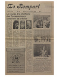 Le Rempart: Vol. 18: no 44 (1984: novembre 7) à Vol. 18: no 47 (1984: novembre 28) by Les Publications des Grands Lacs