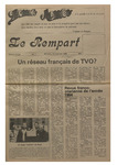 Le Rempart: Vol. 19: no 1 (1985: janvier 2) à Vol. 19: no 5 (1985: janvier 30) by Les Publications des Grands Lacs