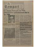 Le Rempart: Vol. 19: no 27 (1985: juillet 3) à Vol. 19: no 30 (1985: juillet 31) by Les Publications des Grands Lacs