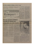 Le Rempart: Vol. 21: no 9 (1987: mars 4) à Vol. 21: no 12 (1987: mars 25) by Les Publications des Grands Lacs