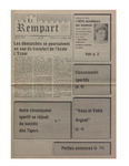 Le Rempart: Vol. 21: no 39 (1987: octobre 7) à Vol. 21: no 42 (1987: octobre 28) by Les Publications des Grands Lacs